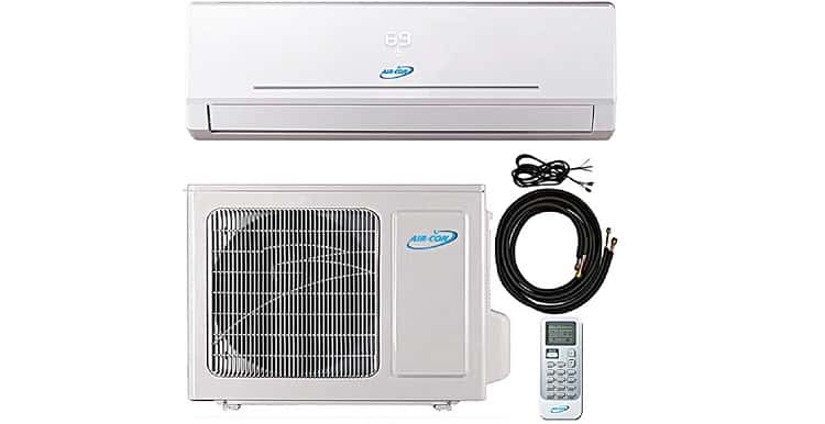 Air-Con 24ACZ – The Best Mini-split AC for Multi-vehicle Garages