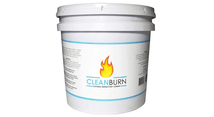 Cleanburn Castable Refractory Cement