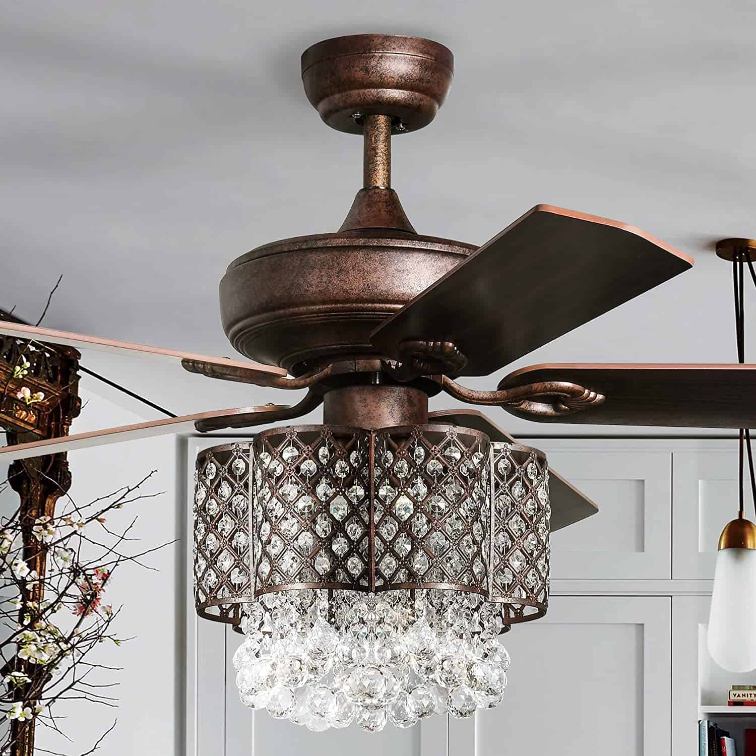 The Best Chandelier Ceiling Fan Ideas Buying Guide - HVAC Solvers