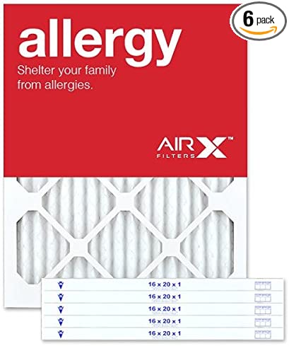 AIRx ALLERGY 16x20x1 MERV 11 Pleated Air Filter