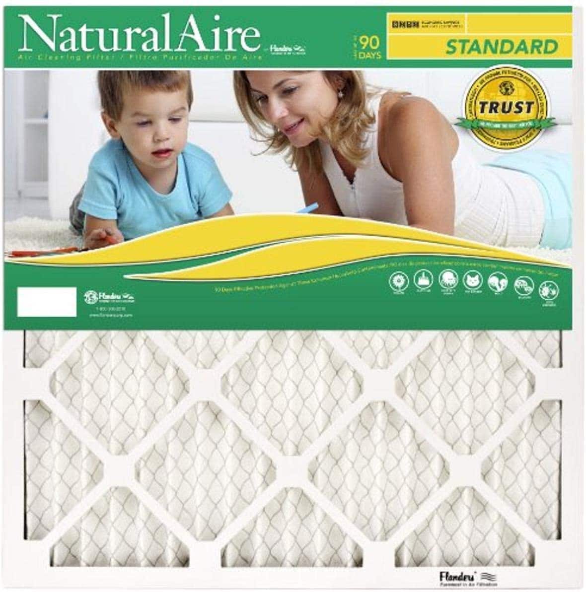 Flanders PrecisionAire 84858.011030 10 by 30 by 1 NaturalAire Standard Pleat Air Filter