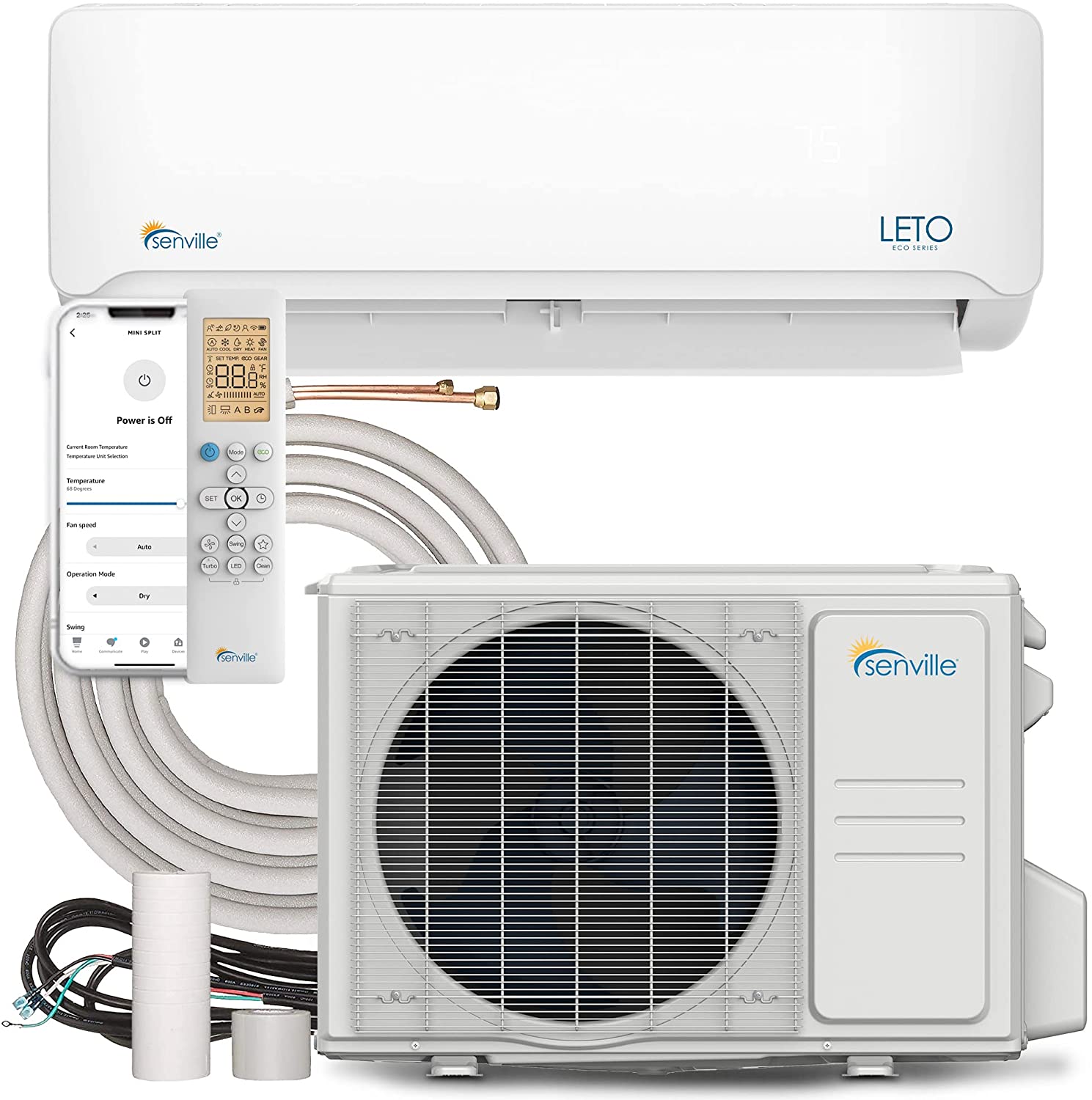 Senville LETO Series Mini Split Air Conditioner Heat Pump