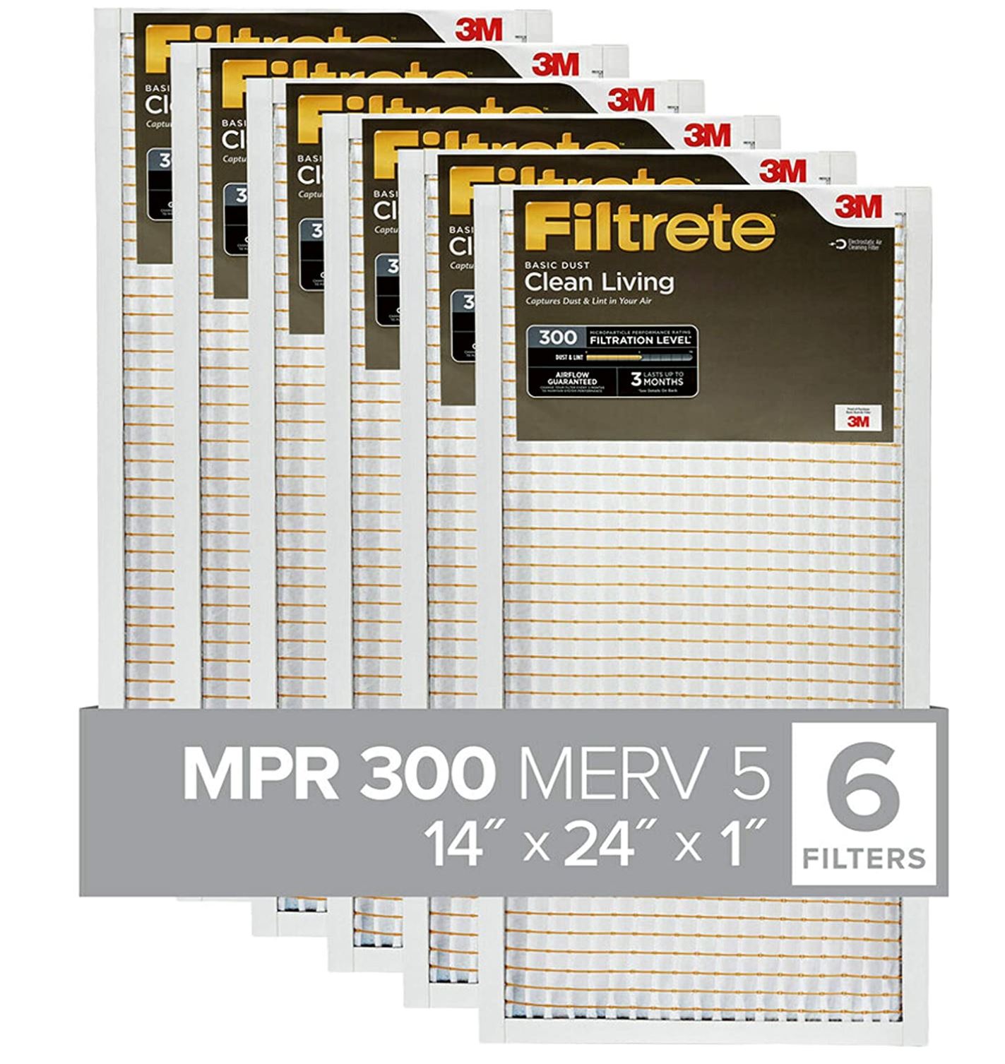 Filtrete Clean Living Basic Dust Air Filters