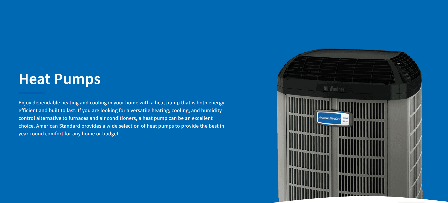 american standard heat pump